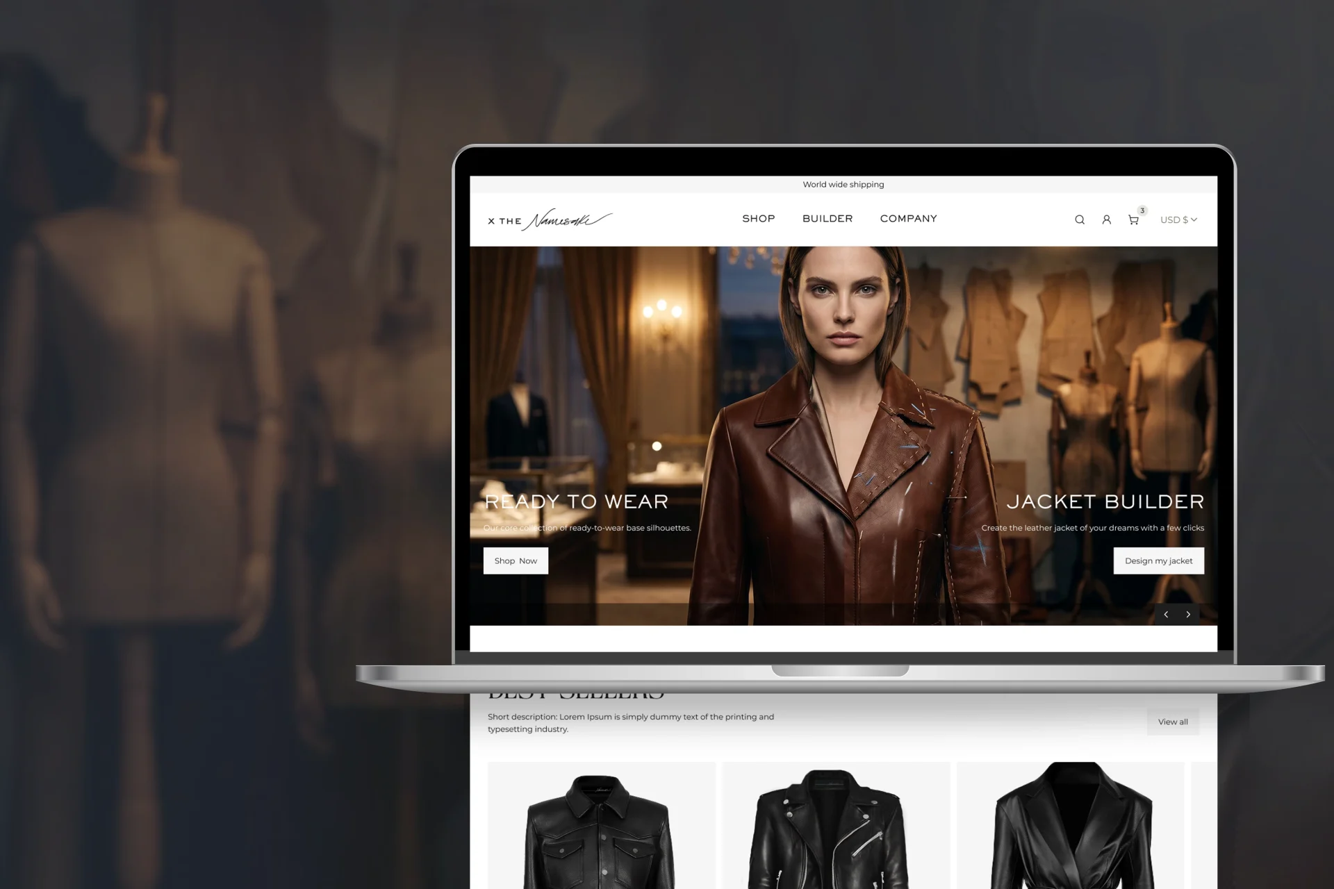 By The Namesake’s e-commerce