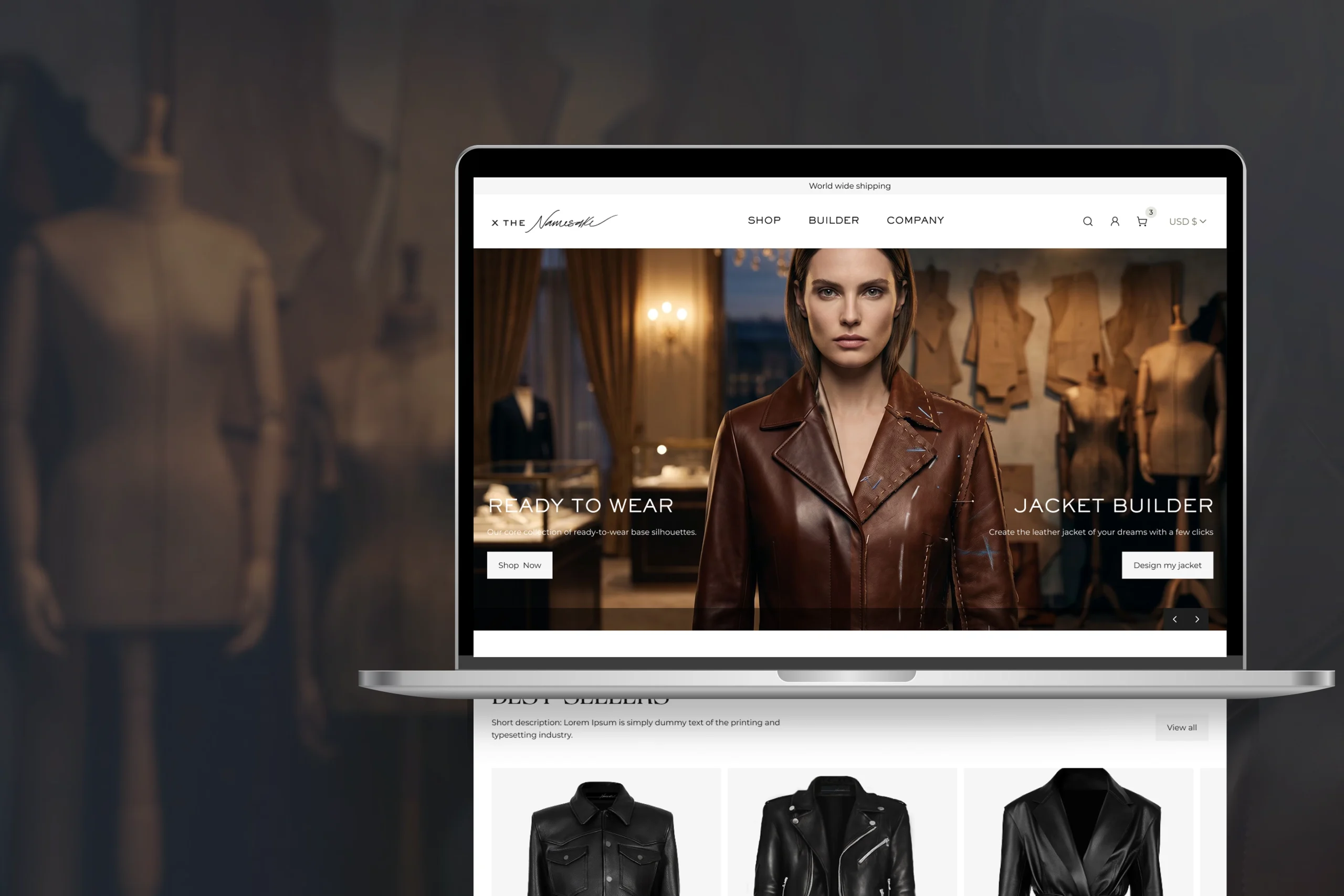 By The Namesake’s e-commerce